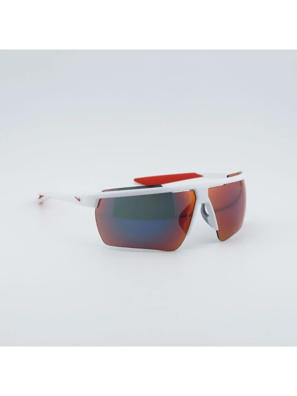 NIKE WINDSHIELD 20 CW1287 101 Sunglasses White Shield Frame, Field Tint Lenses